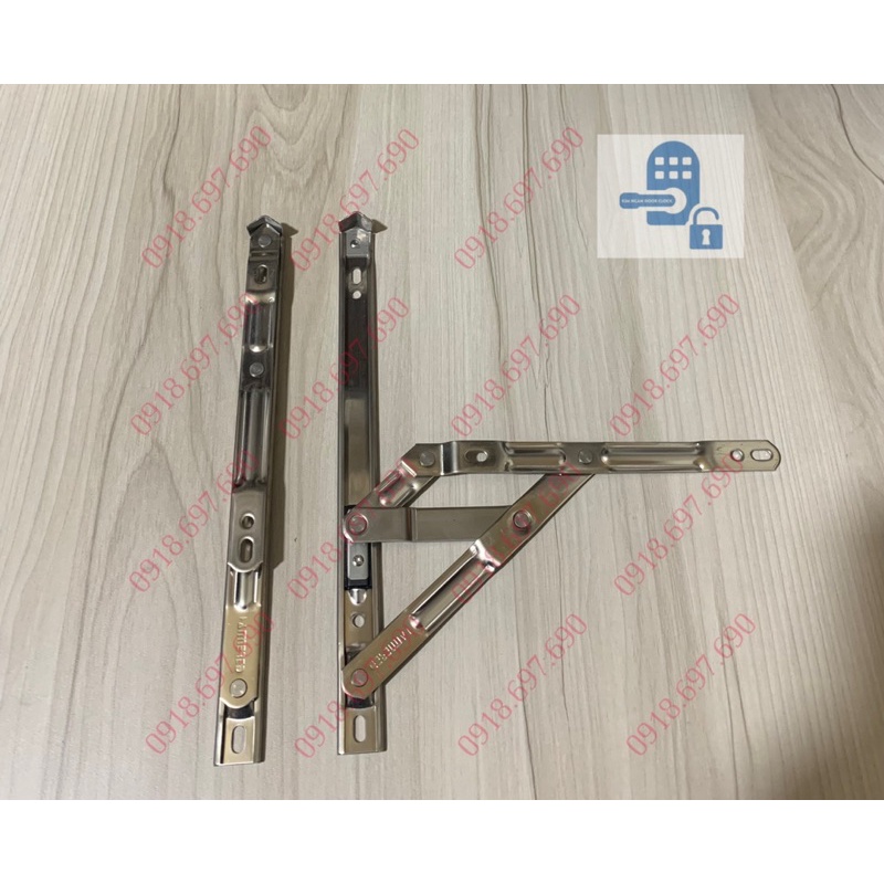 Bộ 2 thanh bản lề A 30cm cửa nhôm