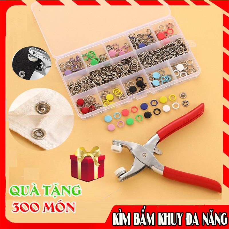 ( QUÀ TẶNG 69K CHO ĐƠN TỪ 0Đ ) Kìm bấm cúc đa năng - Kìm bấm khuy quần áo - Kiềm bấm nút - Kìm Bấm K