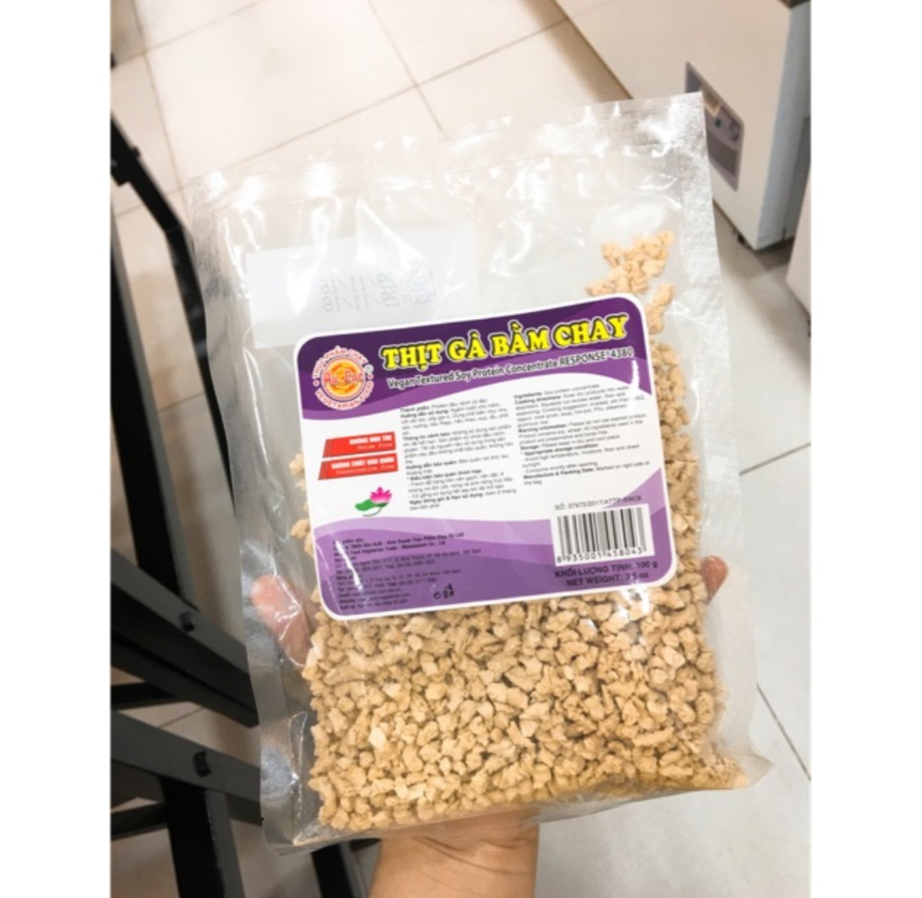 Thịt gà bẳm chay âu lạc