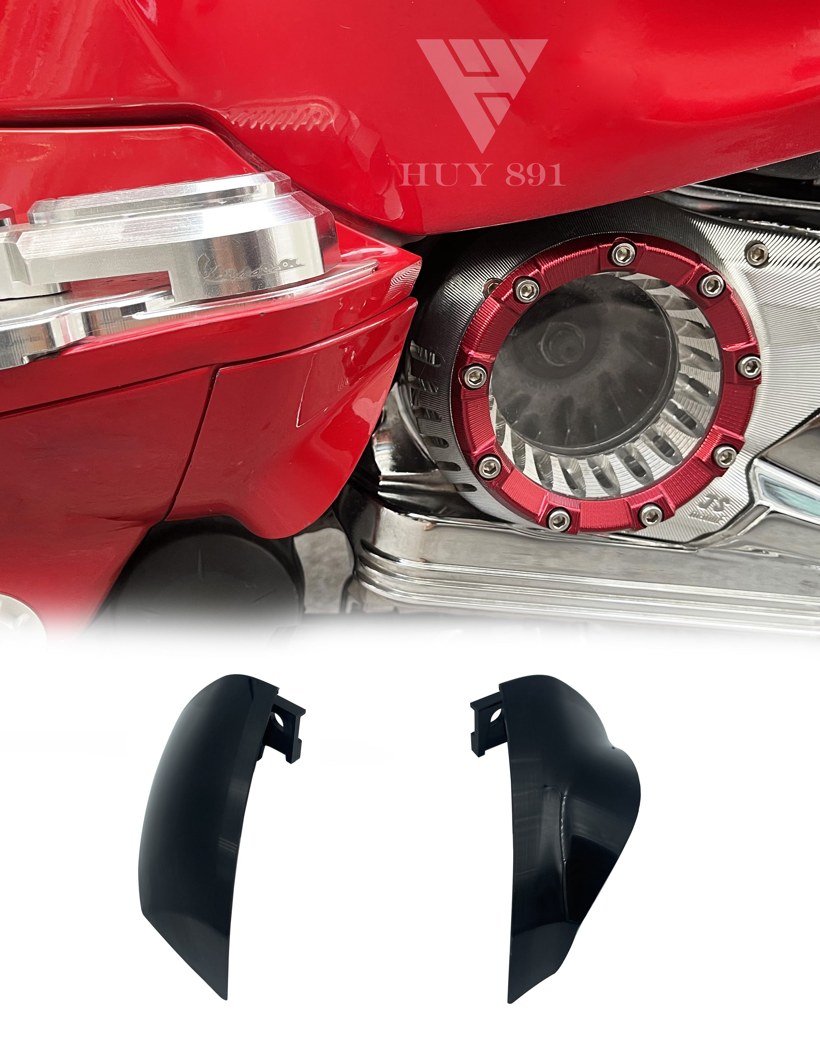 Ốp gót sàn chưa sơn dành cho xe Vespa Sprint, Primavera các đời