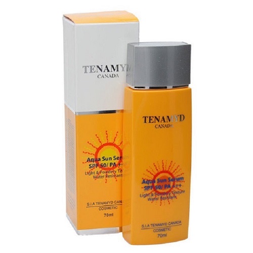 TINH CHẤT CHỐNG NẮNG DẠNG NƯỚC TENAMYD AQUA SUN SERUM Hàn Quốc