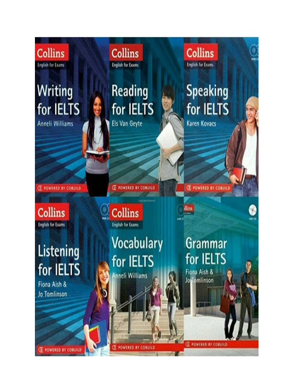 Sách - Collins for ielts Trọn Bộ Kèm Audio