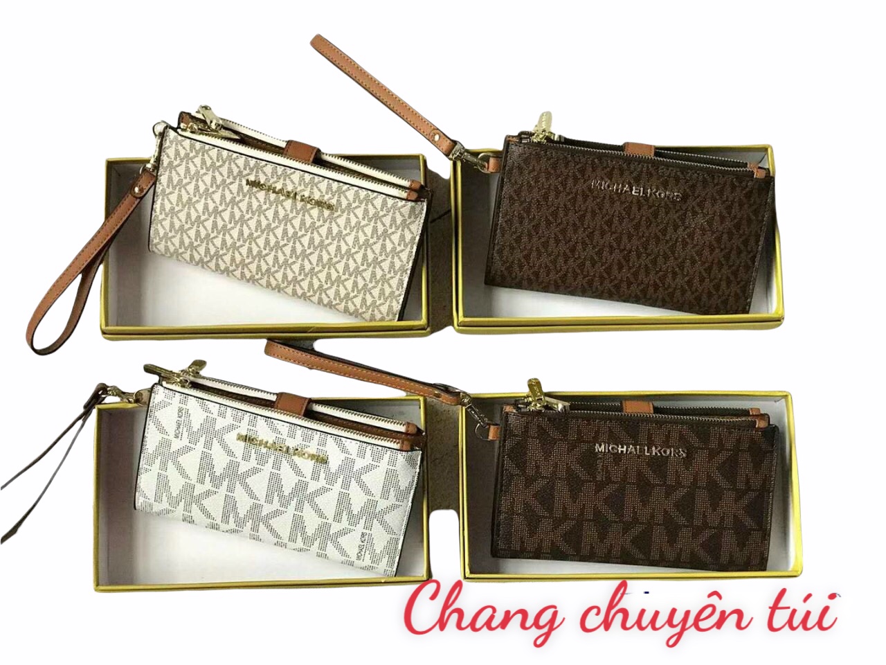 [HCM]Ví Nữ dài 2 khóa xuất dư đẹp có hộp (ảnh thật)