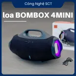 ( HÀNG LOẠI 1 ) Loa Bluetooth Boombox 4 Mini Thế Hệ Mới , Sản Xuất 2025 – Âm Thanh Cực Đỉnh, Bass To, Sạc Nhanh, Pin Khỏe Nghe Nhạc 6 Giờ