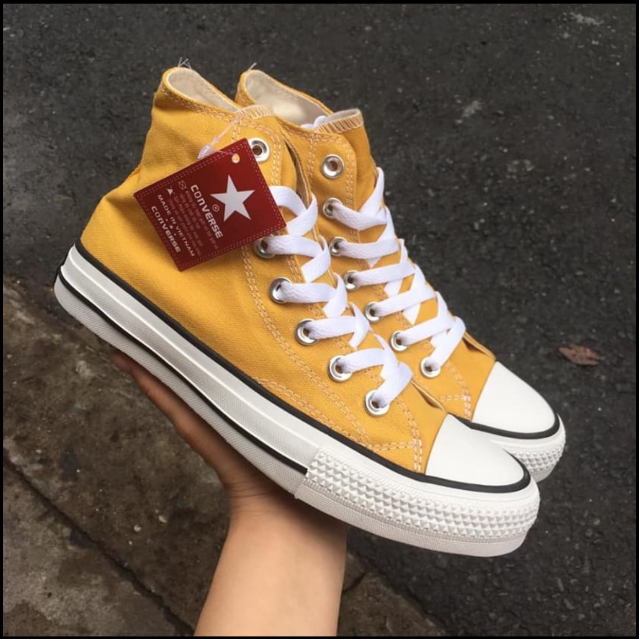 Giày Converse đủ vàng trắng đen