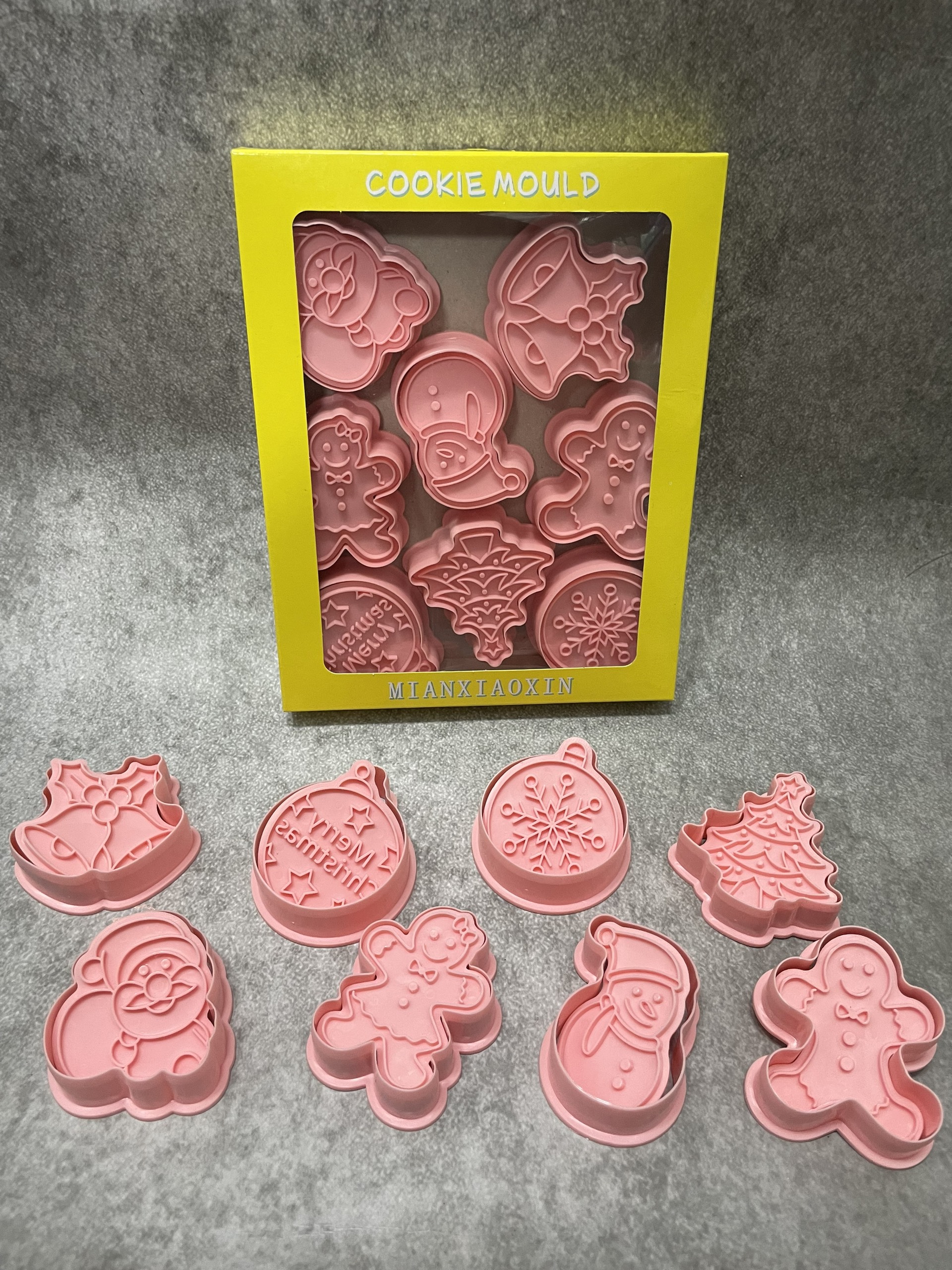 Bộ Nhấn Bánh Quy Giáng Sinh Cây Thông / Cookie Cutters