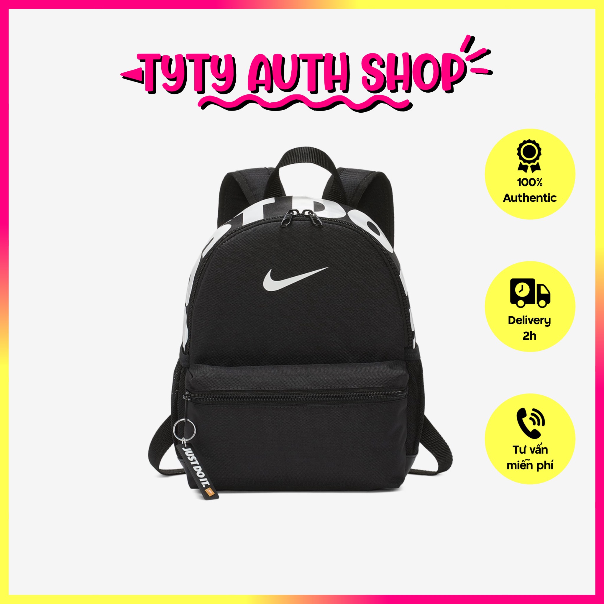 Balô Nike Brasilia JDI Backpack Màu Đen