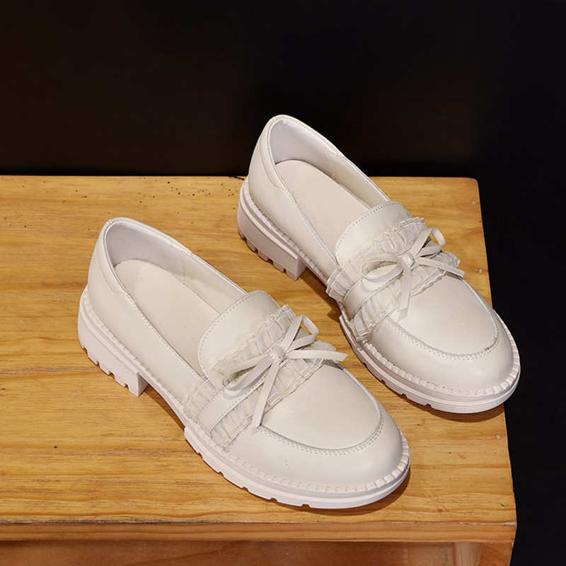 Giày LOLITA Búp Bê Ren Hoa 3 Phân Phong Cách Nhật Bản