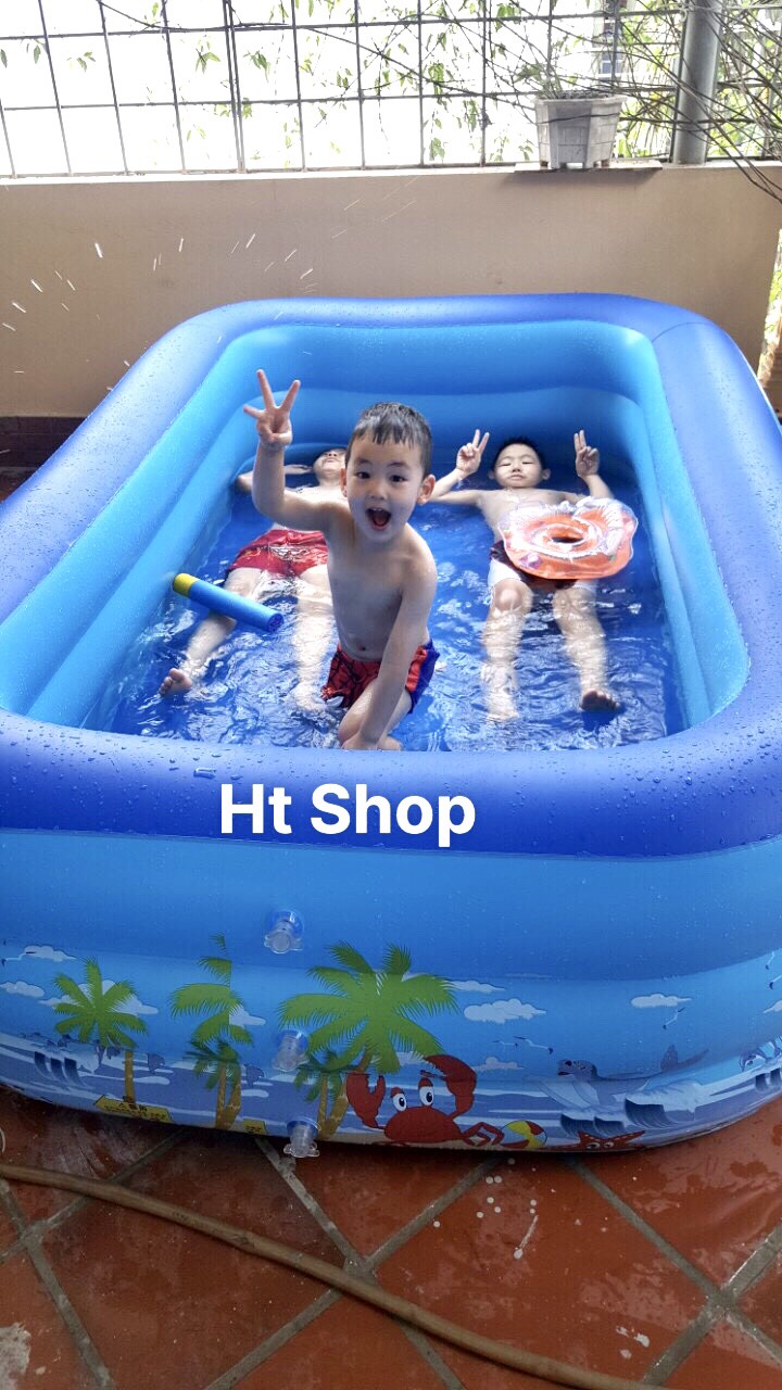 Bể bơi phao loại dày (KT 210x145x65cm)