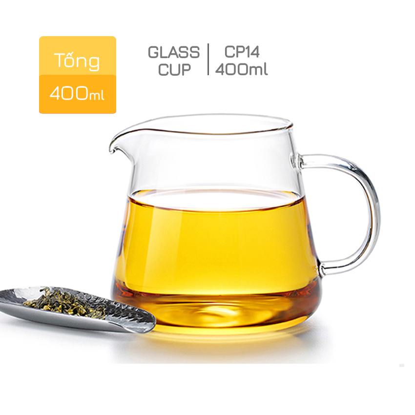 Tống trà thủy tinh Samadoyo CP14 400mL