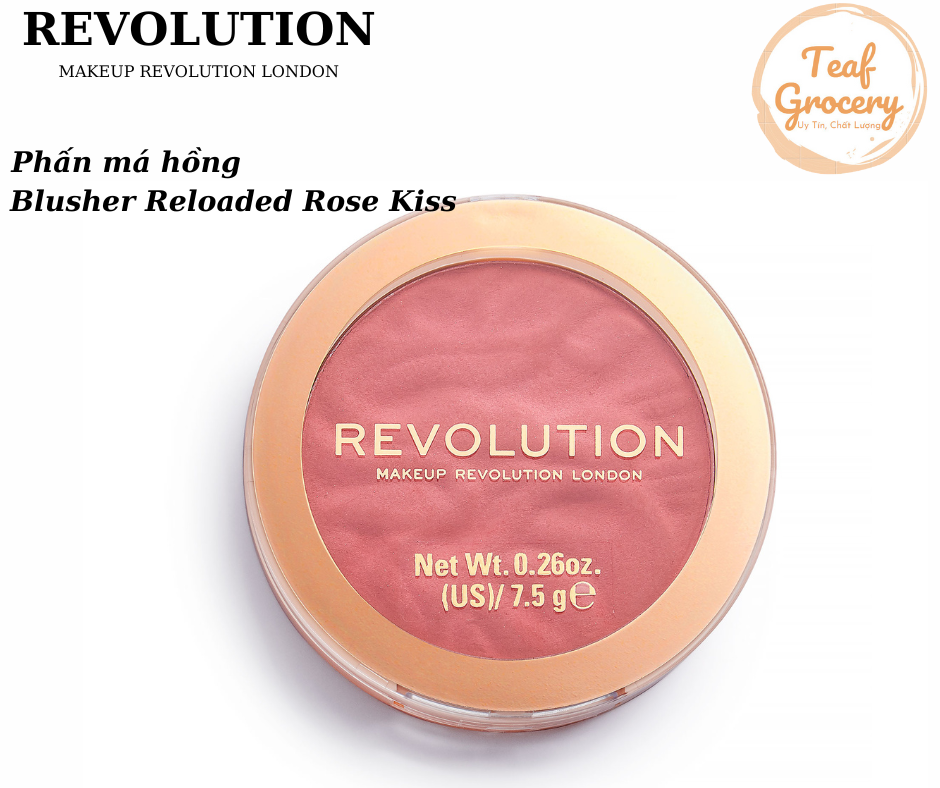 Phấn má hồng - Makeup Revolution London Blusher Reloaded - Tông màu hồng