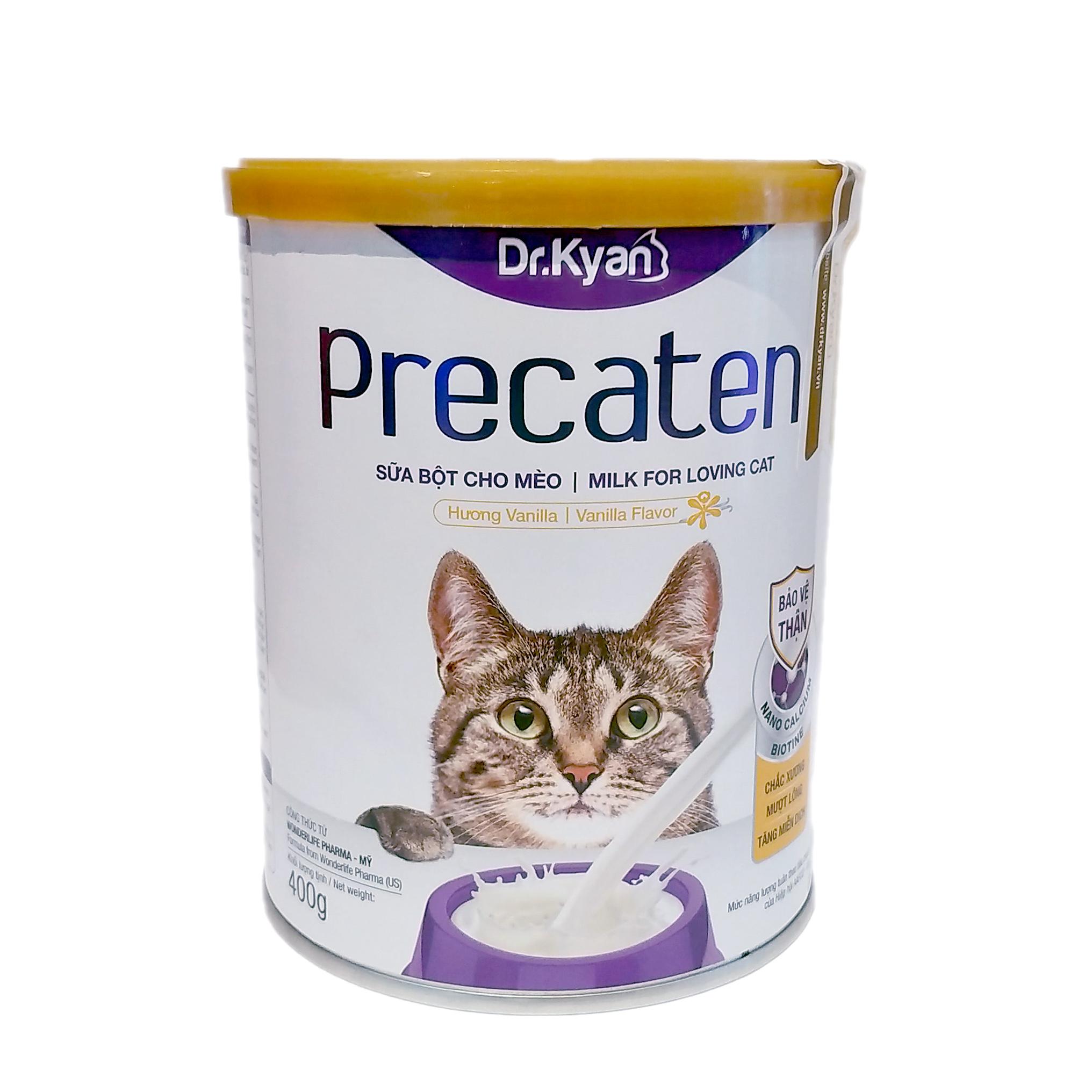 Sữa bột cho mèo Dr.Kyan Precaten Lon 400g - Cutepets