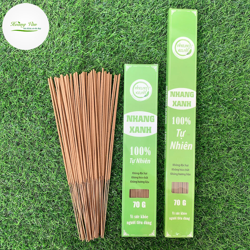 Nhang Xanh Trầm Hương Hộp 70g