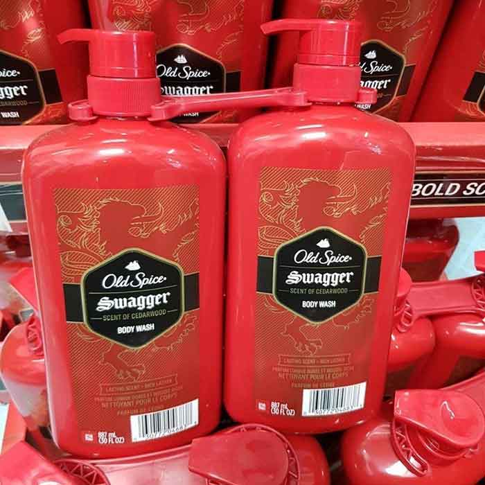 Sữa tắm nam old spice swagger body wash 887ml - made in usa