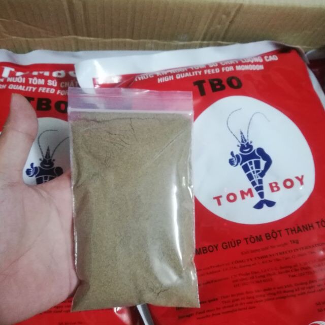 GIÁ RẺ Cám Tomboy TB0 - Cám Cá Chất Lượng Tốt - Thức ăn Tôm giàu dinh dưỡng -Thức ăn cho cá