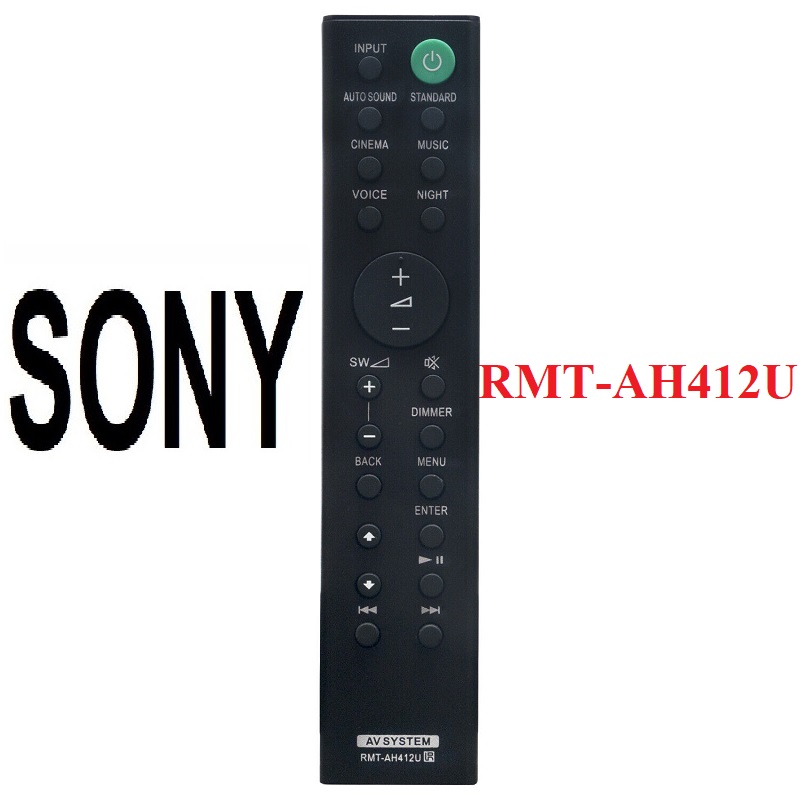 Remote soundbar SONY RMT-AH412U - Remote điều khiển loa thanh SONY RMT