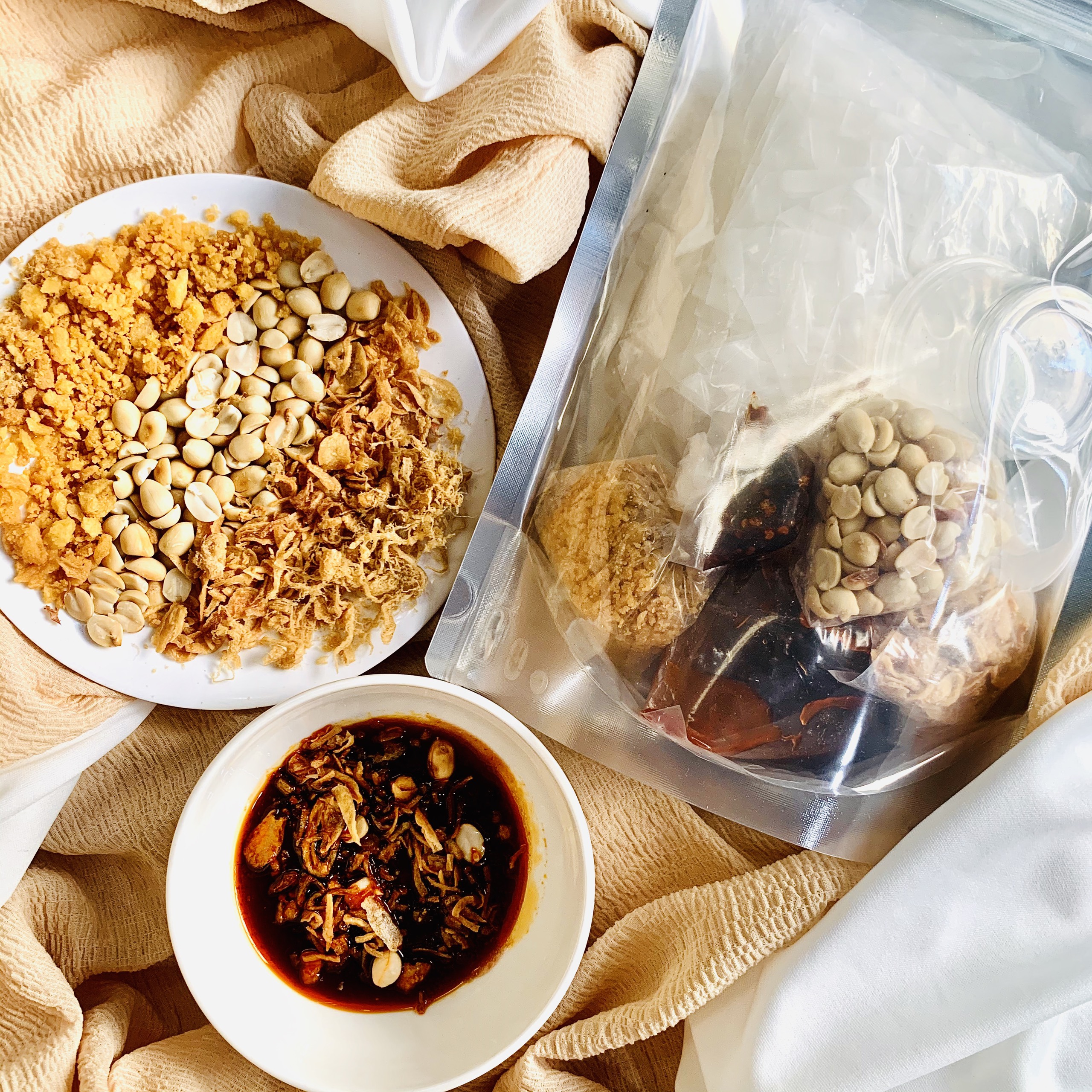 Bánh Tráng Me thuần Chay cho 2-3 người ăn Đồ Chay