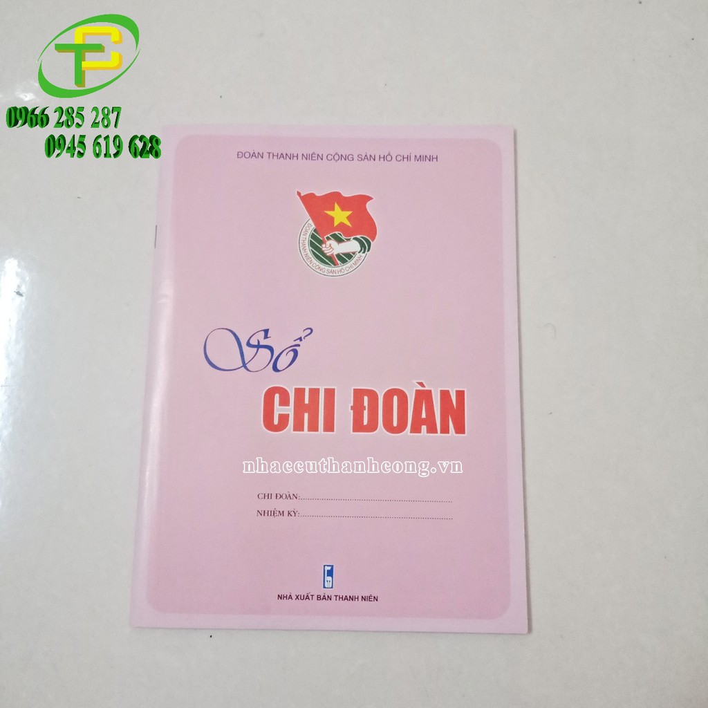 Sổ chi đoàn màu hồng ZC-Bách Hóa Online