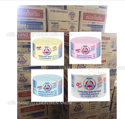 Thùng 96 lon sữa gấu tăng cân và tăng chiều cao Nestle Thái Lan