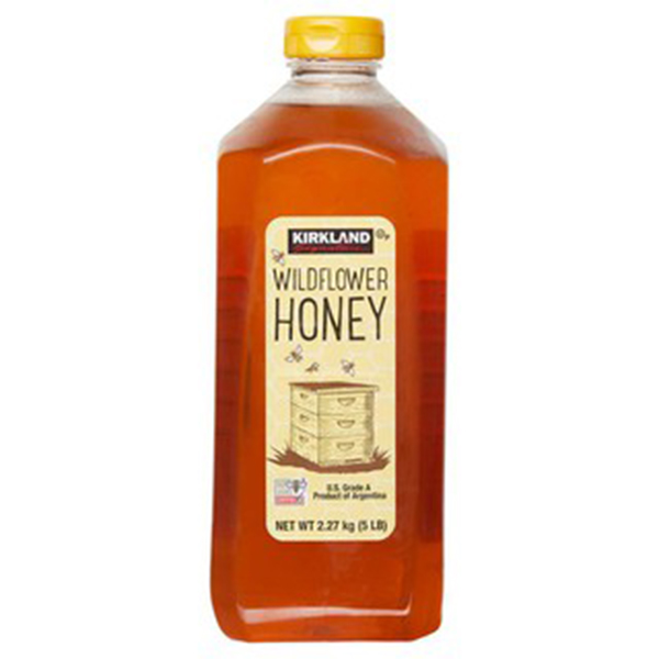 Mật Ong Nguyên Chất Kirkland Wildflower Honey Chai 2.27kg