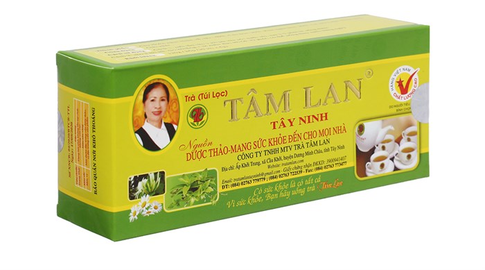 (FREESHIPMAX) Trà Tâm Lan Tây Ninh_NT 4.0_ hỗ trợ thanh nhiệt, mát gan hộp 30 túi lọc