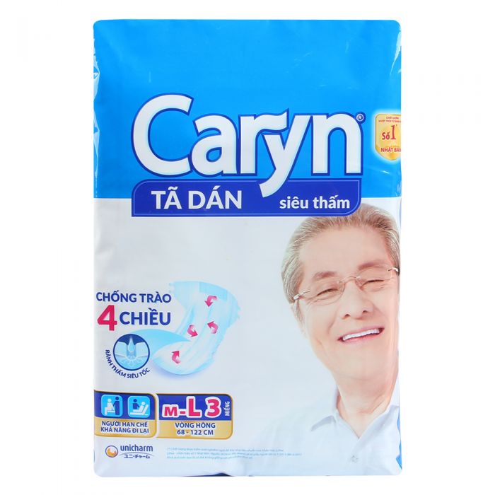 Caryn -tã giấy caryn m/l 3