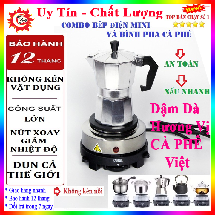 Ấm pha cà phê mini đa năng kèm bếp mini 500w, Bình pha cafe, Ấm trà, Máy pha cafe, Máy pha cafe, May pha ca phê, Cốc pha cà phê, Phin pha cà phê