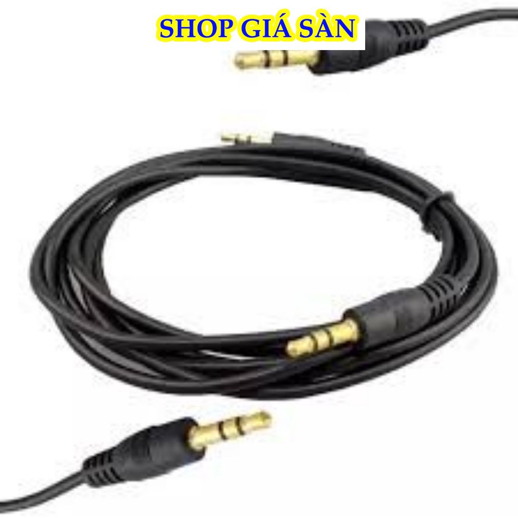Dây loa 1 ra 1, dây 2 đầu 3.5 dài 5m hàng chất lượng, ổn định, giá tốt