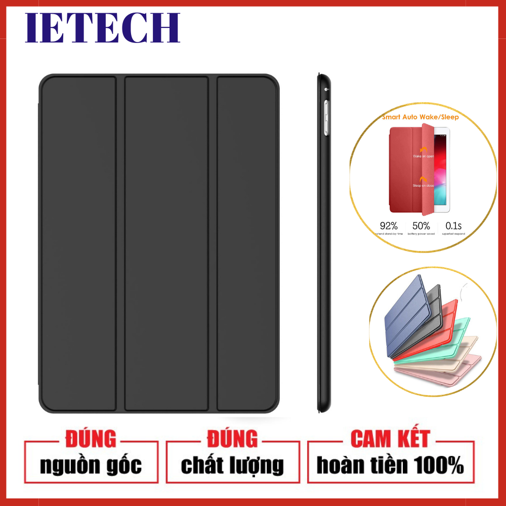 Bao da silicon dẻo cao cấp ietech cho ipad pro 9.7 inch - tương thích ipad có mã model a1673, a1674, a1675 - hàng chính hãng