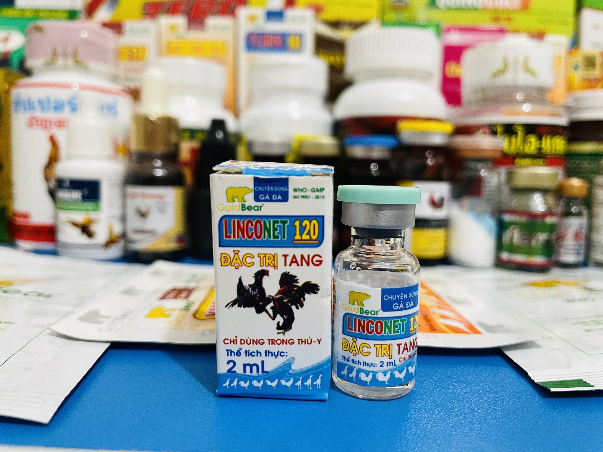 Linconet 120 - đặc tr.ị tang ở gà đá - chai 2m