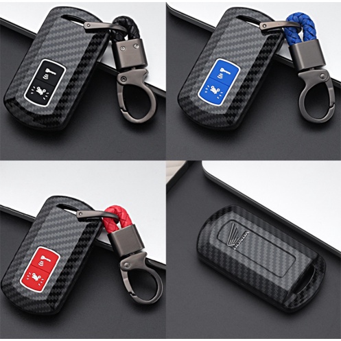 Bọc Chìa Khóa Smartkey AB, LEAD, Vision 2018-2020 ( 2 Nút ) Ốp Carbon MÃ HON13