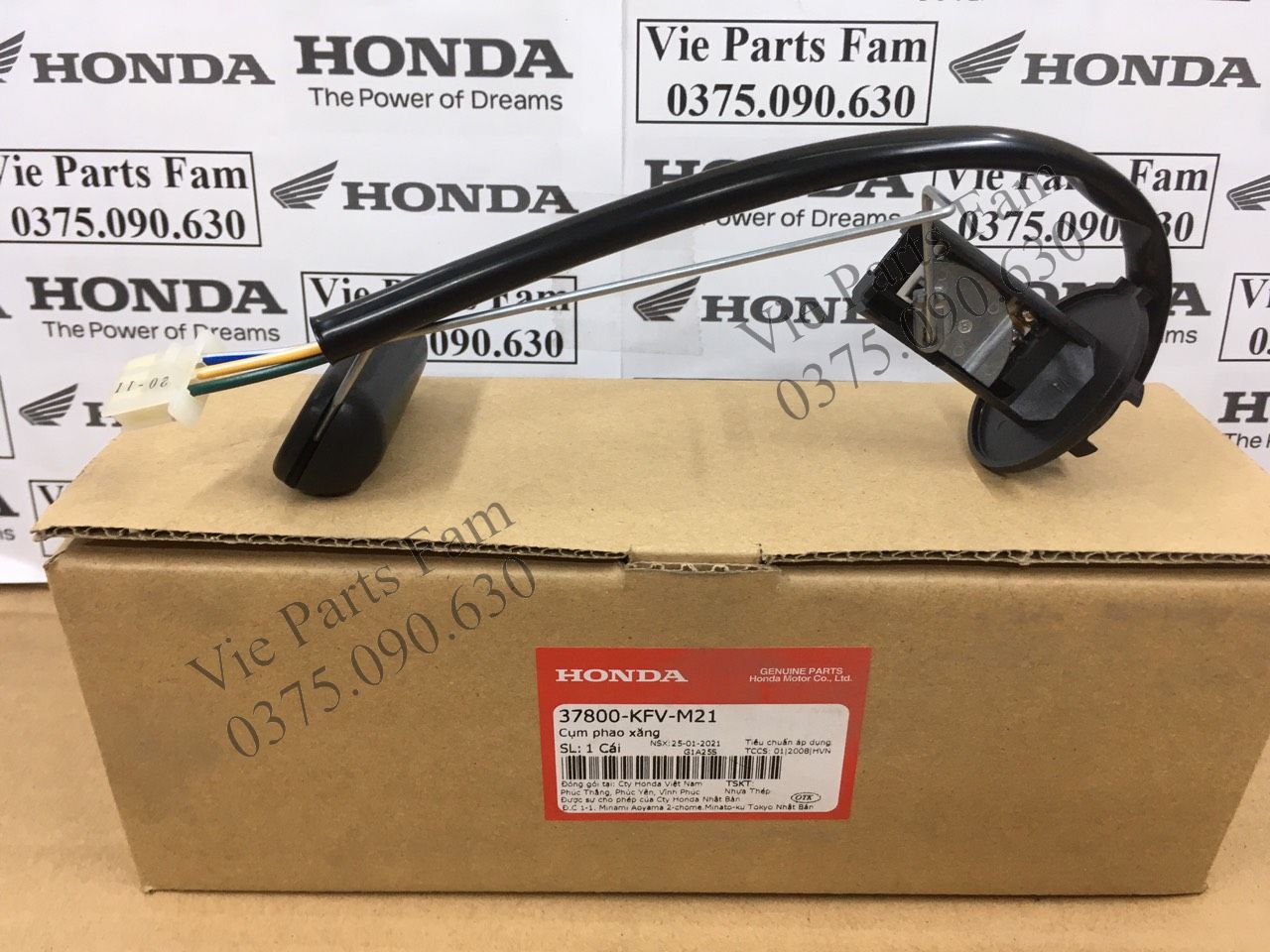 Phao báo xăng Dream Super Honda
