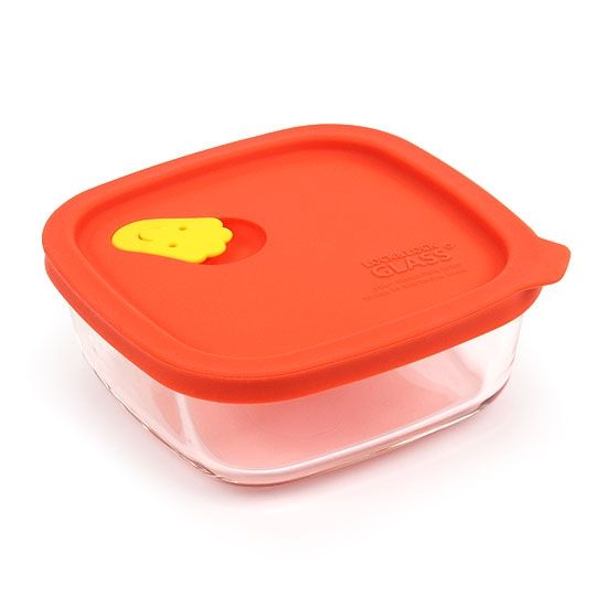 Llg501r - hộp thủy tinh chịu nhiệt lock&lock rice container red cap 320ml