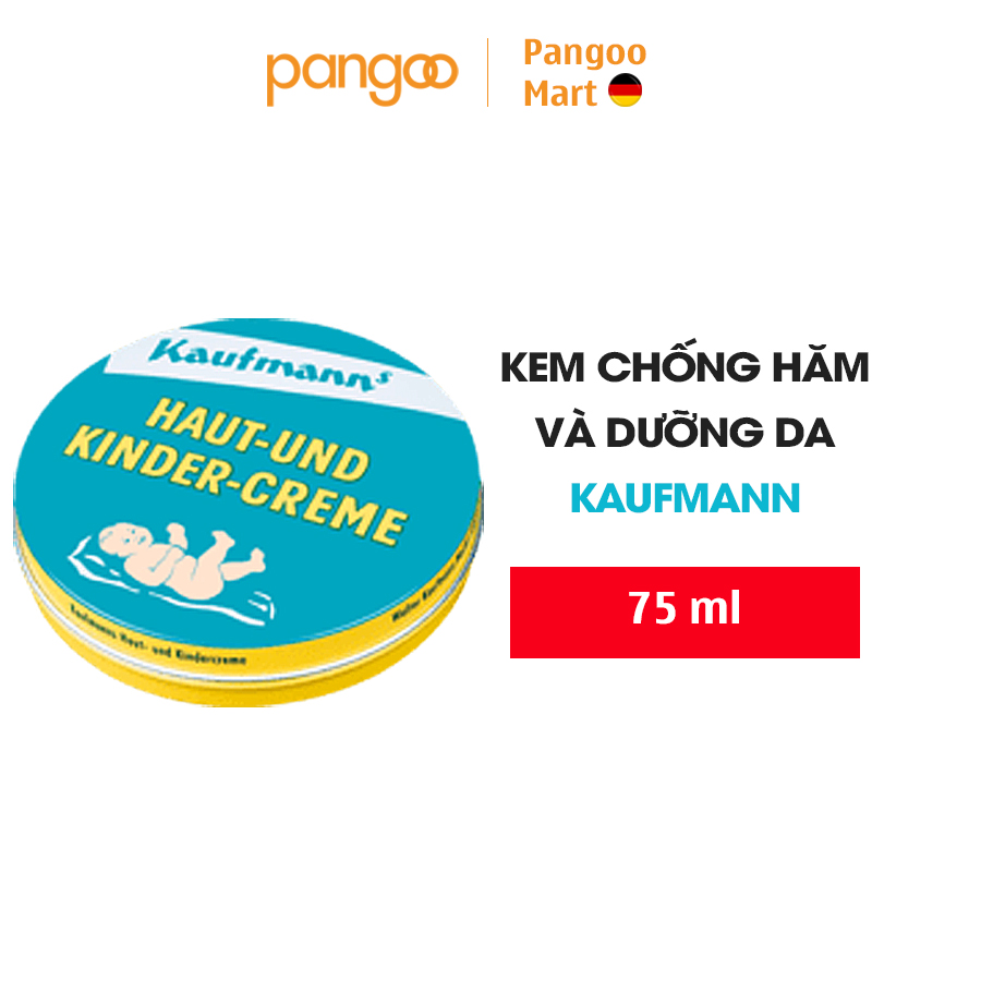 [HCM]Kem Chống Hăm Tã Và Dưỡng Da Kaufmann(75 Ml) - Nội Địa Đức