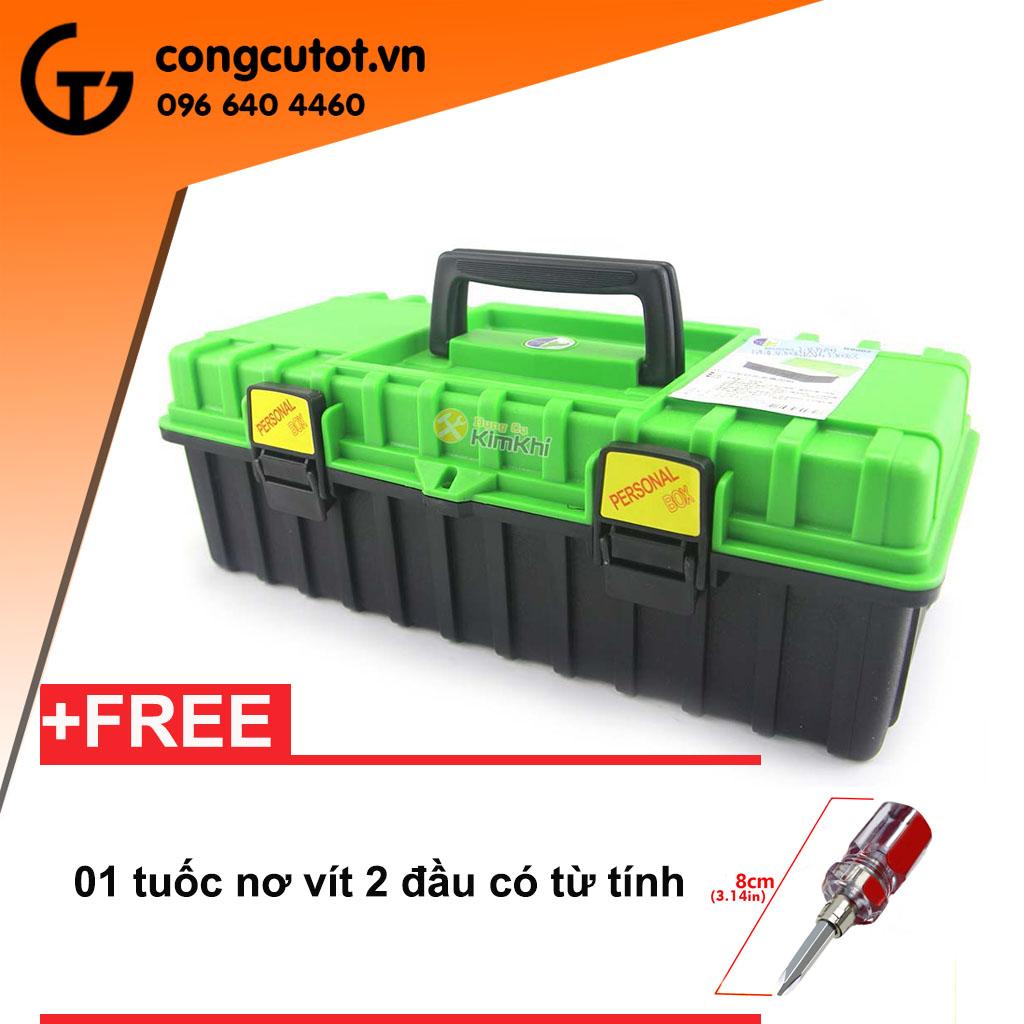 Hộp đựng đồ nghề buddy b370 k0002 tặng 01 tô vít ngắn