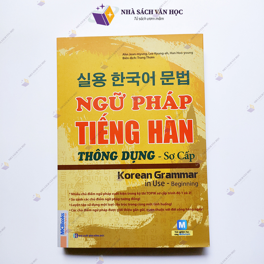 Sách - Ngữ Pháp Tiếng Hàn Thông Dụng Sơ Cấp