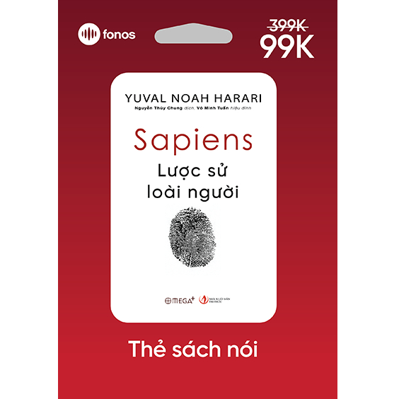 Sách Nói - Sapiens: Lược Sử Loài Người - Fonos