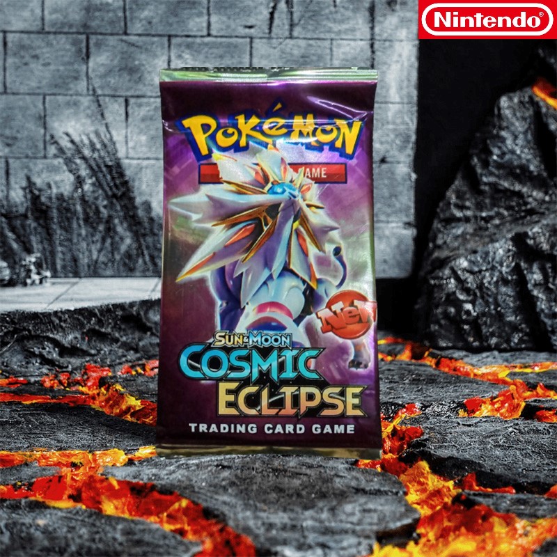 Gối thẻ bài pokemon nhân phẩm Eclipses truyen thuyet Su tu trắng gồm 8 lá cấp siêu hiếm 1949 NF4 a1