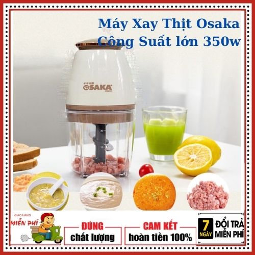 Osaka Handheld Meat Grinder Large Capacity 350W Handy Blender for Grinding Meat, Vegetables, Roots, Fruits, and Fruits.