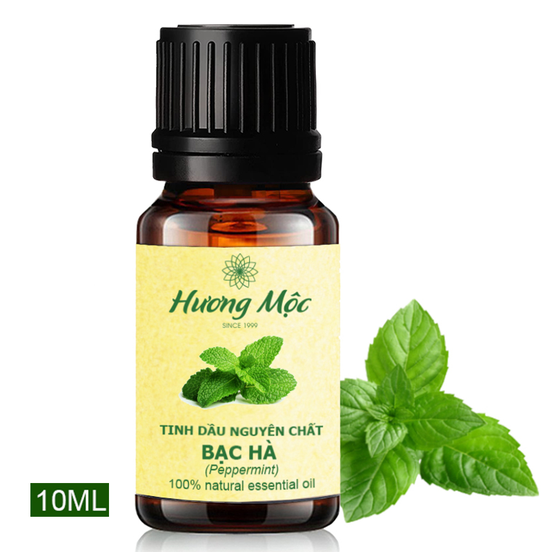 Tinh dầu nguyên chất Bạc Hà Hương Mộc 10ML - Tinh dầu nguyên chất cao cấp có kiểm định