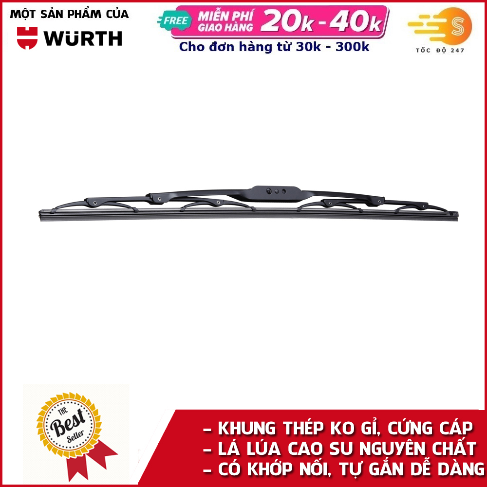 Cần gạt mưa có xương cao cấp Wurth WU-GM Nhiều kích thước
