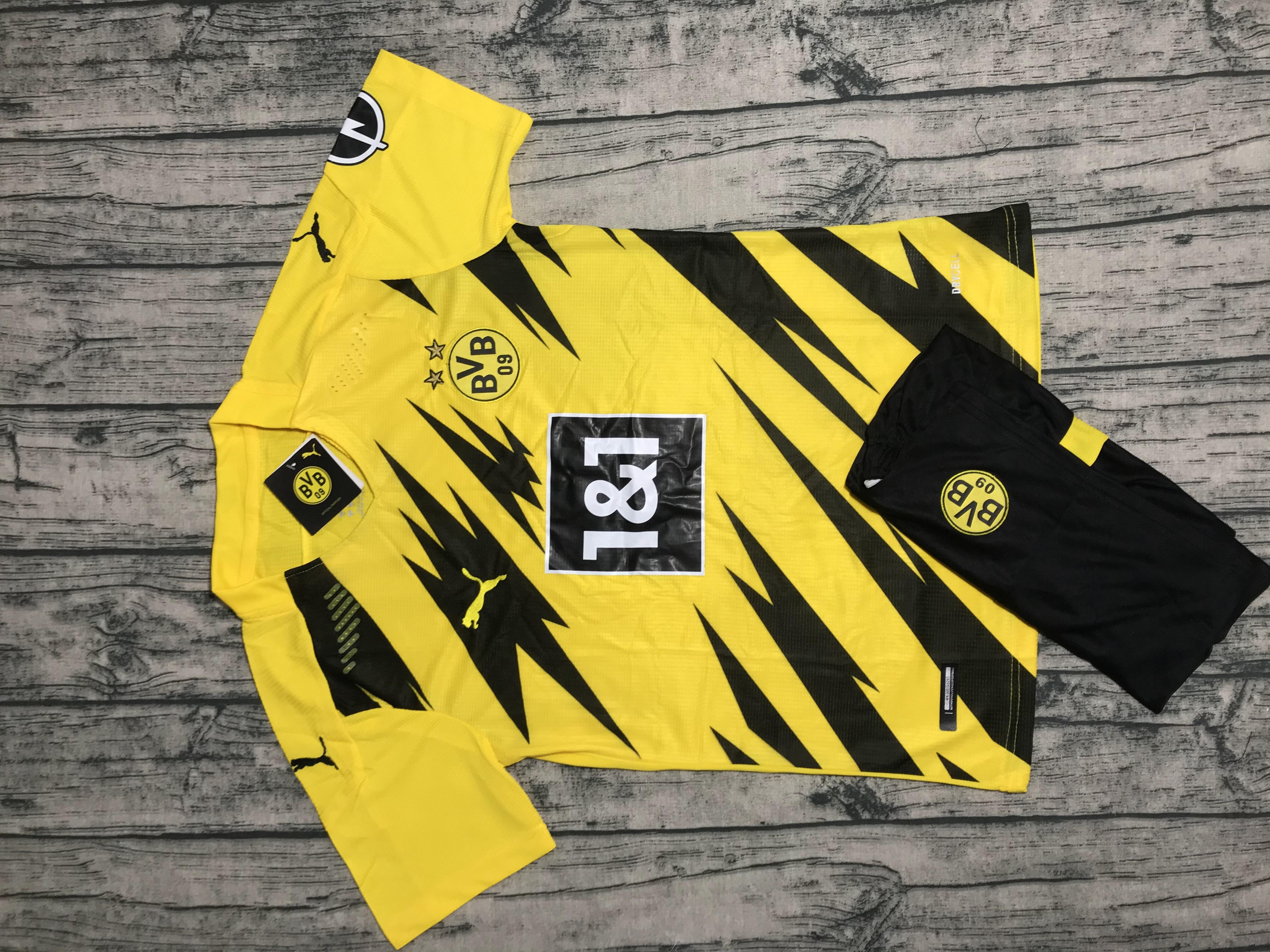Áo bóng đá clb borussia dortmund-sân nhà-vải gai thái cao cấp