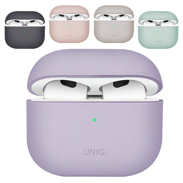 Ốp uniq lino hybrid liquid silicone for airpod 3
