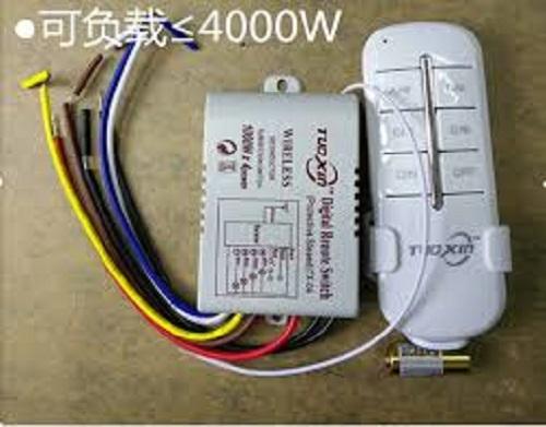 Công tắc điều khiển từ xa 4 kênh TUOXIN - Sử dụng tắt bật thiết bị điện