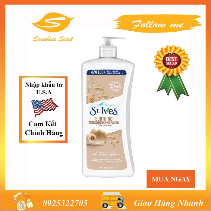 Dưỡng thể lúa mạch và bơ st.ives