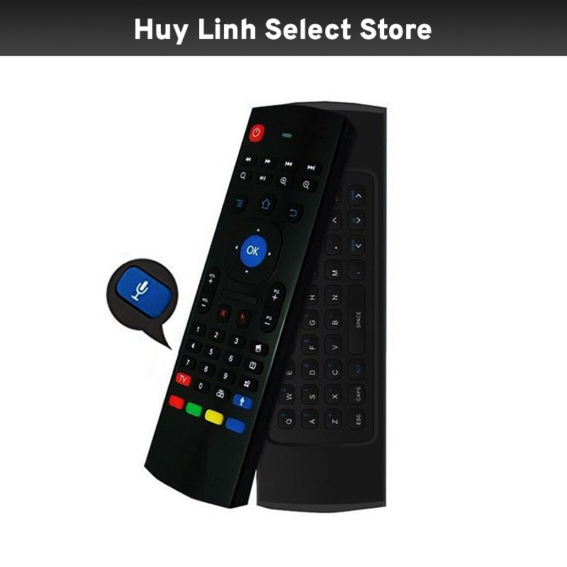Chuột bay Airmouse KM900 – Điều khiển cử chỉ Android TV Box, Smart TV, PC Laptop ra lệnh giọng nói