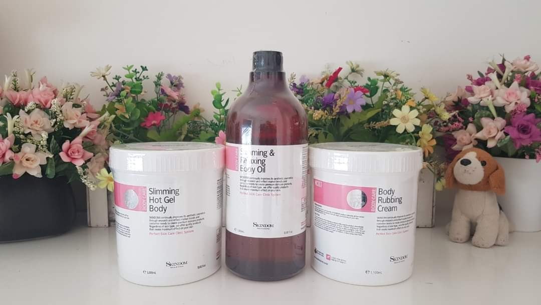 Bộ Kem Giảm Béo Cao Cấp Skindom Chính Hãng Hàn Quốc - Bộ Kem Giảm Béo Skindom - đốt cháy mỡ thừa, cho da săn chắc, thon gọn | Lazada.vn