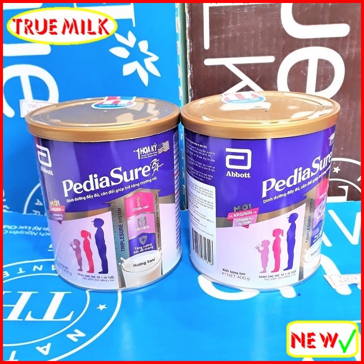 Combo 2 lon Pediasure BA hương Vani 400g - Pediasure 400g - ba vani - sua pediasure - pediasure vani