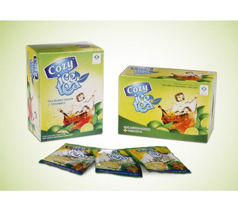 Trà ice tea Cozy hương chanh