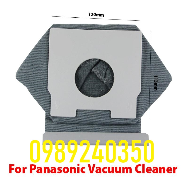 Túi rác máy hút bụi panasonic mc - cg301 túi vải bền chính hãng